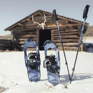 Yukon Charlie's Adult Advanced Snowshoe Kit,9*30